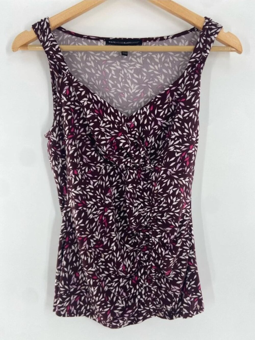 White House/Black Market Multi-Colored Sleeveless